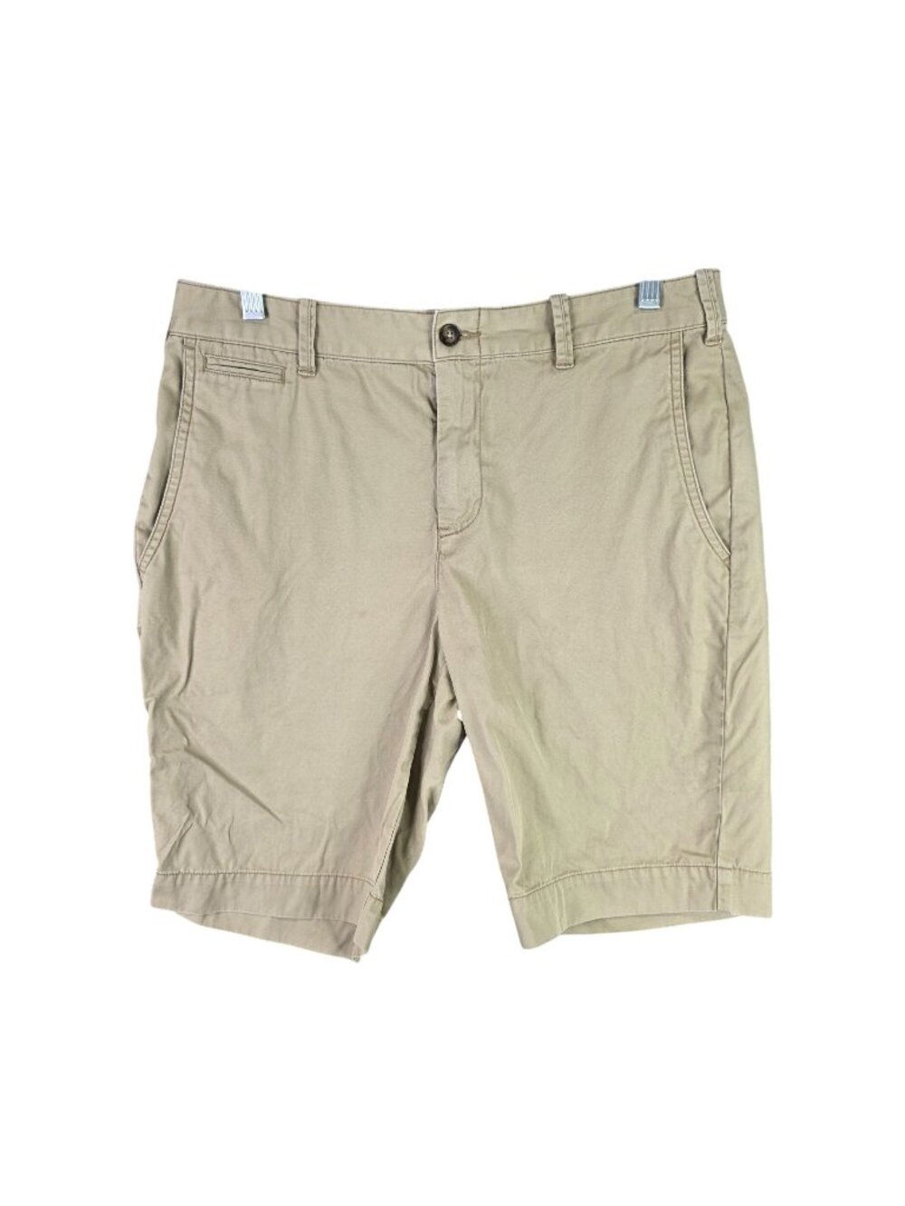 Womens Polo Ralph Lauren Khaki Beige Cotton Chino Shorts Classic Fit Size 6